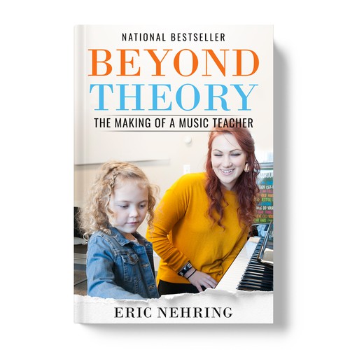 Design an inspiring, hopeful music-themed book cover [no boring designers allowed!] Diseño de TopHills