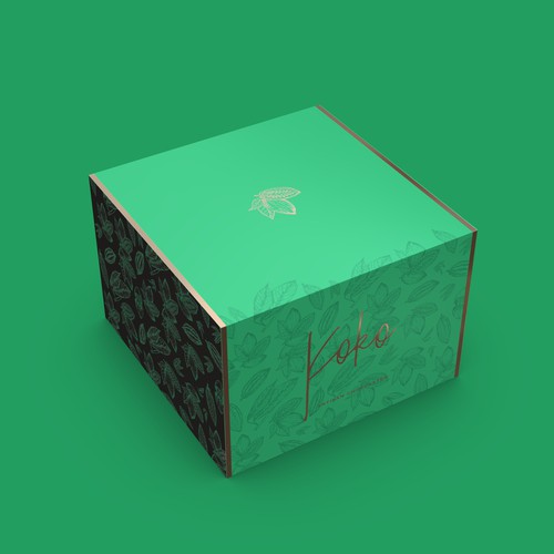 Design a folding chocolate box Design by — P R E M I U M —