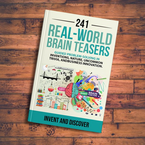 Book Cover - Creativity, Innovation, Inventions, Lateral thinking Design by Zahari Studio