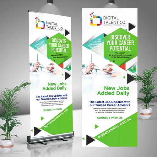 Stand Up Banner Design Design by ideasLab°