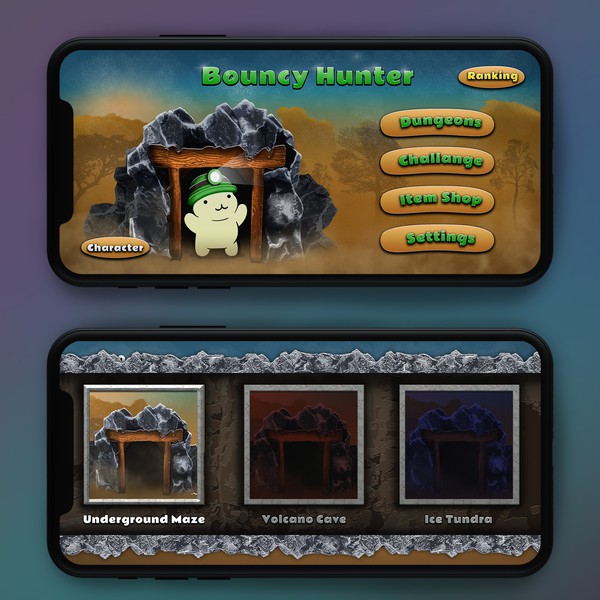 Bouncy Hunter Mobile Game Design