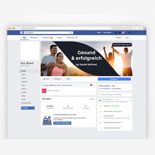 Facebook cover contest entry by emran81