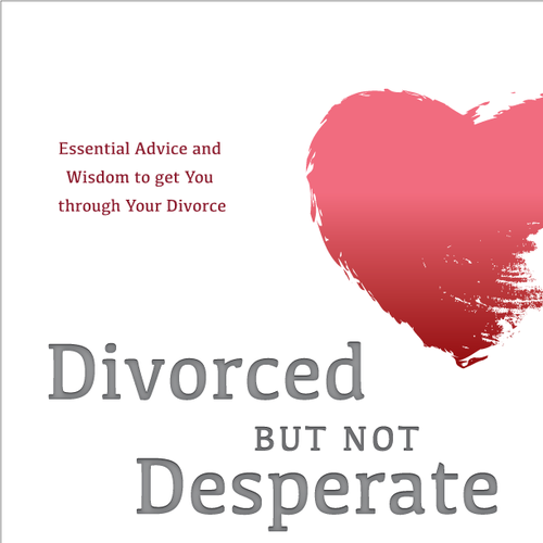 book or magazine cover for Divorced But Not Desperate Diseño de lizzrossi