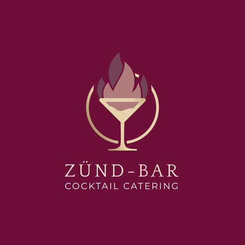 I need  a nice cocktail catering logo. And it must look female the logo-ontwerp door DesignInc.