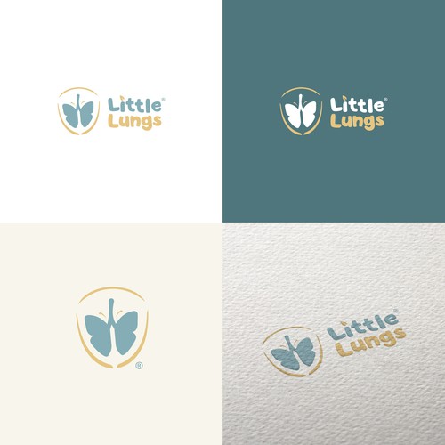 "Design a Warm, Premium Logo for a Children's Health & Air Quality Brand Built by Parents" winning Icon or button