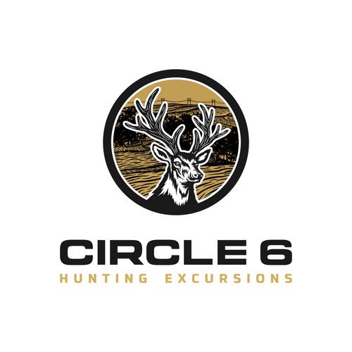 New Logo for an amazing outdoor hunting adventure called Circle 6 Design by lynxinvasion™