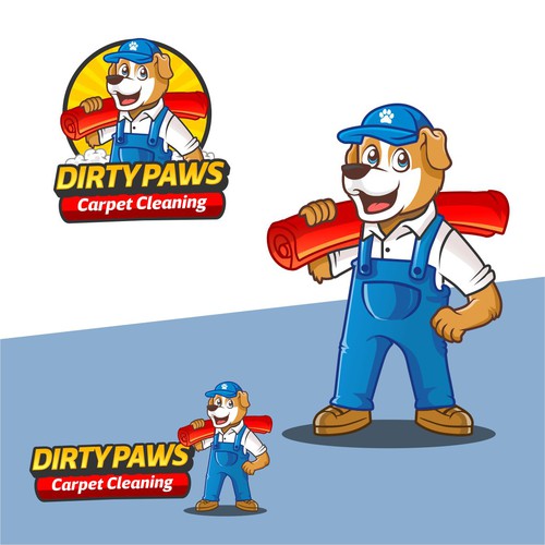 Design di Bright & Playful logo needed for pet focussed carpet cleaning company di limawaktu studio