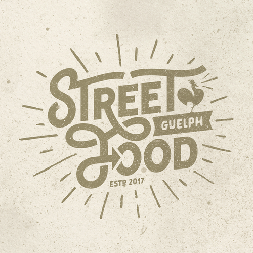 Create a trendy, vintage-inspired logo for a new Food Truck! デザイン by GURU23