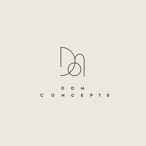 3 Letter Minimalistic interconnected Logo with Clean Lines Design by aleT