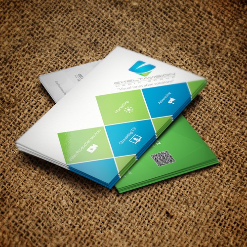 Business Card to represent THREE Service Divisions Design by Twin Ashek Masum