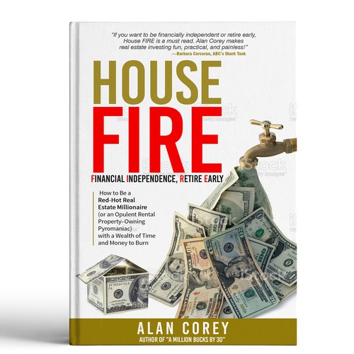 Eye-catching BOOK COVER with REAL ESTATE and EARLY RETIREMENT focus Design by Shivaal