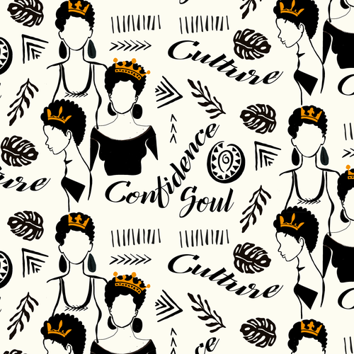 Apparel/Textile Designs - Women of Color Inspired Designs Design by ash00 Designs