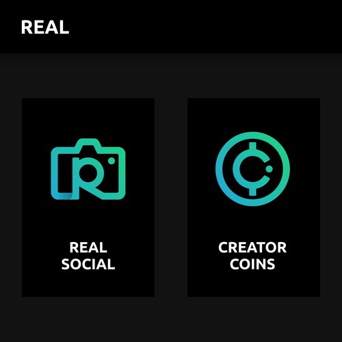 REAL App Icons-ontwerp door Mirza Rifaldi