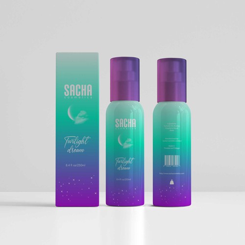 Sacha Body Mist Design by Ahtisham_ali