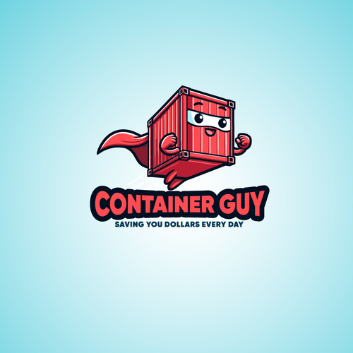 Container Guy - logo for new Australian ecommerce brand Design by Graphix Surfer