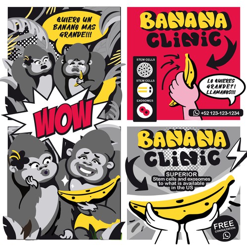 Diseño de Bigger Banana Manana de DiegoSpita