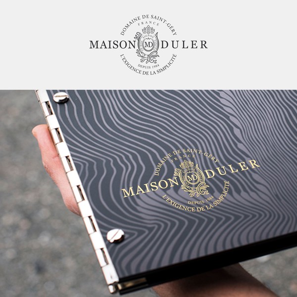 Design by tytu zae titled "Créer un logo pour une maison familiale de gastronomie écologique"