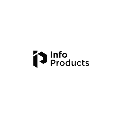 InfoProducts.com - Logo & Branding Design by rk43_lab