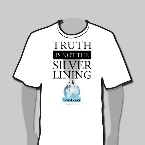 New t-shirt design(s) wanted for WikiLeaks Ontwerp door art@work