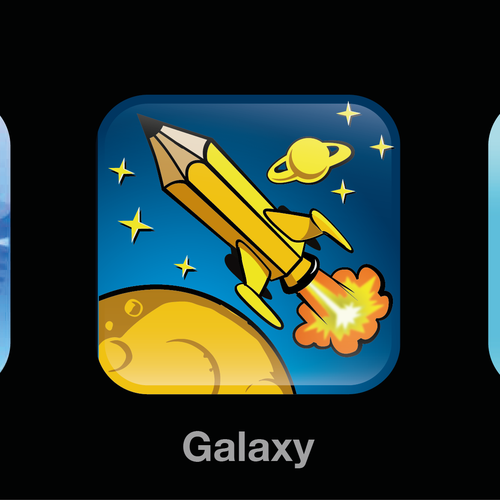 iOS Space Game Needs Logo and Icon Diseño de bruckmann.design