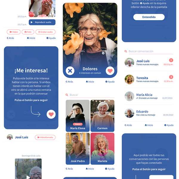 Dating app for the elderly
