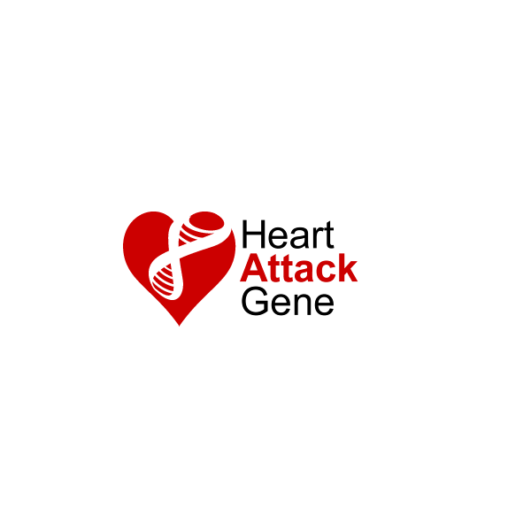 Logo Design For Heart Attack Gene Heart Health Website ロゴデザインコンペ