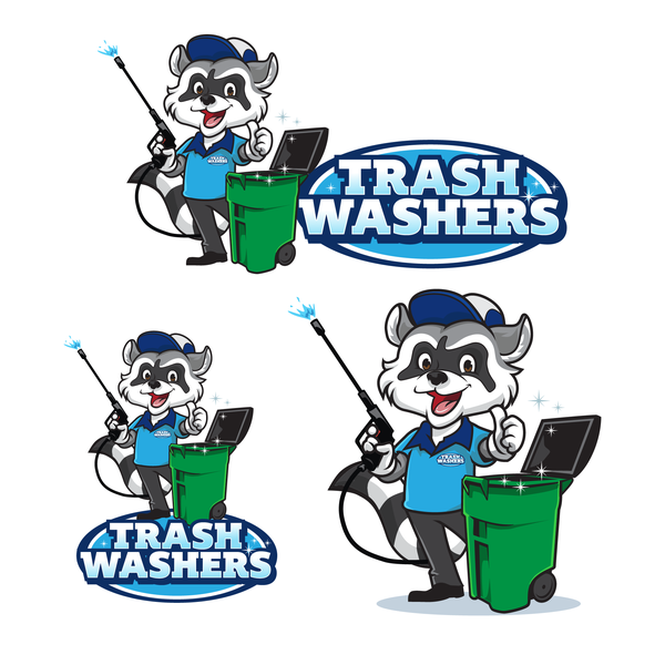 Trash Washer Logo