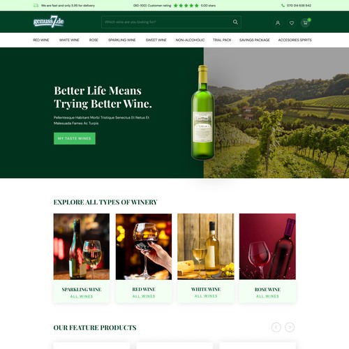 Web page design contest entry by WebNest™