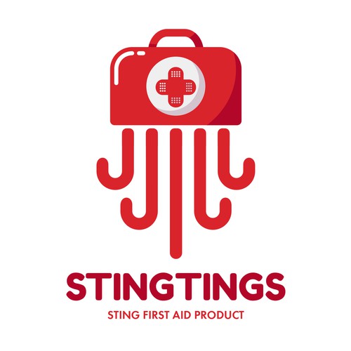 Logo for Jellyfish Sting First Aid Product Design by ifux