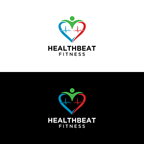 コンペ「Heart Health and Fitness Logo - A quick easy contest to recreate and tweak a design」のデザイン by FAS_creativeさん 