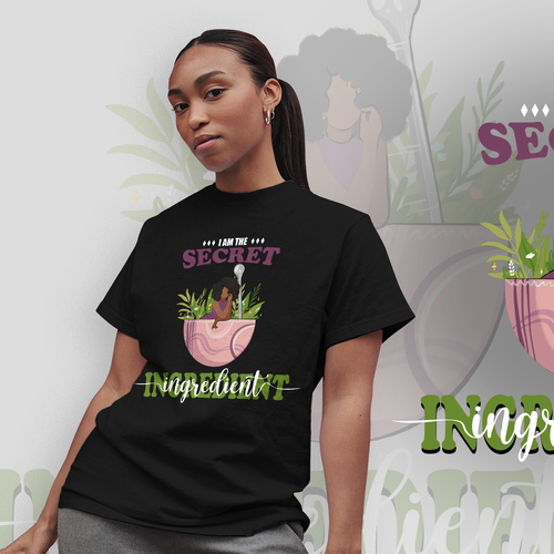 Soul Food/Foodie Themed T-Shirt Designs Design by MaryRay