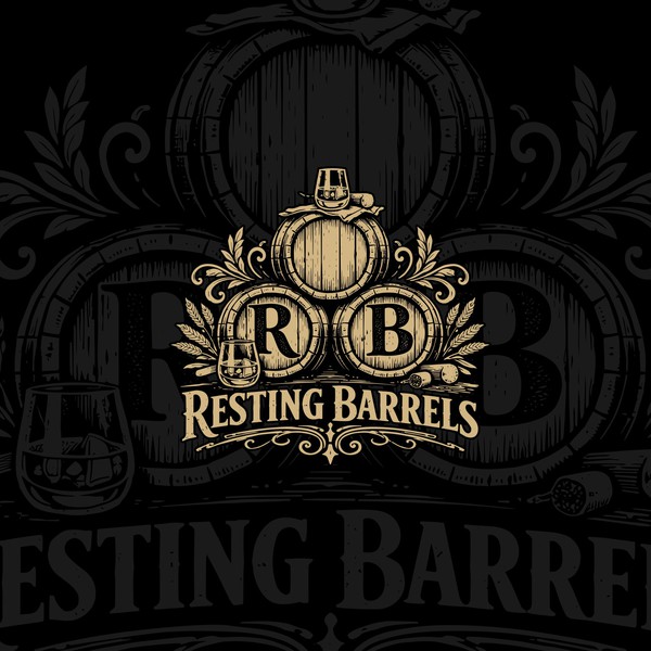 Creative brand identity for a whiskey lifestyle label