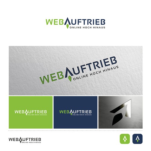 Logo & business card contest entry by finwasit