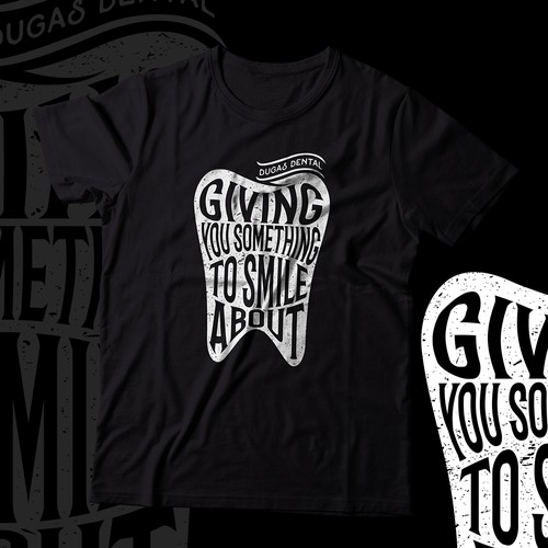T shirt design for a fun, modern dental office Design by 3PM