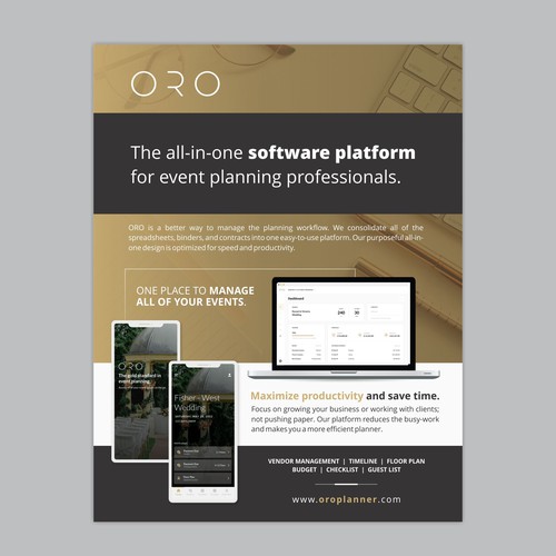 Creative Magazine Ad for A High Tech Platform Design by Dzine Solution