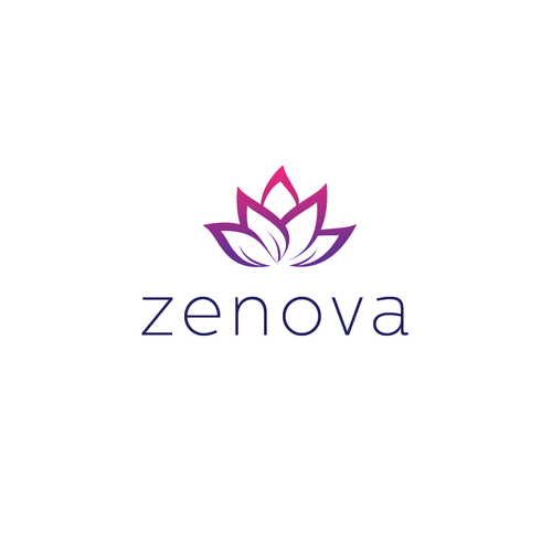 Zenova Logo: Revolutionary suite of health and wellness mobile apps Design by J.Tot