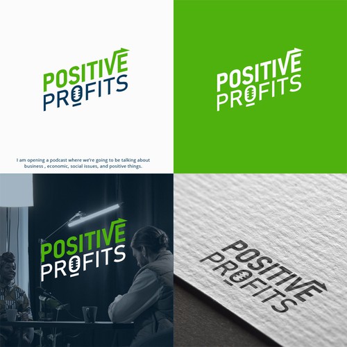 Positive Profits Logo Design by Arisabd