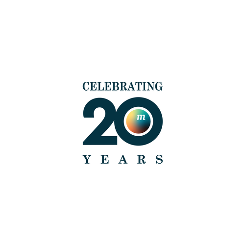 Design a 20 year company logo to celebrate this milestone. Design by Argim