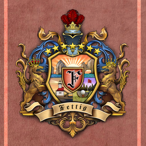 Family Coat of Arms Design Design by DesignDream.