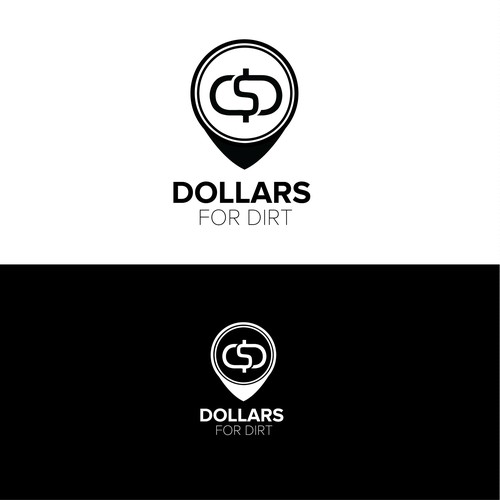 Design the best Dollars for Dirt Logo for a up and coming real estate land investing business-ontwerp door Abdul Mukit