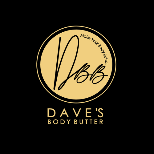 Perfect logo design for Dave's Body Butter (DBB) - Make your Body Butta! Design by Purple Pie