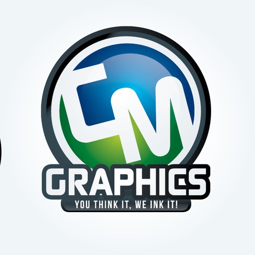 logo for CM Graphics Design by Iggy Stardust