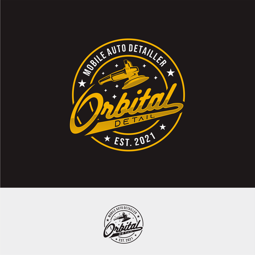 Logo for mobile detailing Design by K1r@