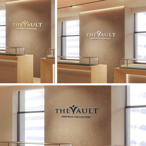 The Vault | Timepiece Collection Logo Contest Design by Tell Housee