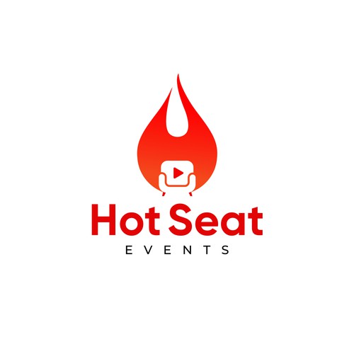 Impactful Logo For 'Hot Seat Events' – Learn from Industry Experts Through Livestreams & Events. Design réalisé par Midas™ Studio`s