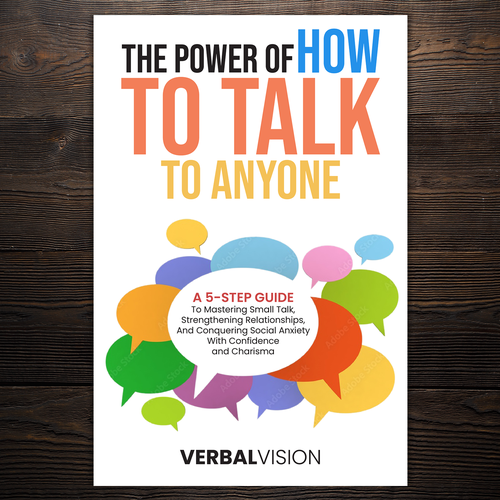 Create a Captivating Book Cover for "The Power of How to Talk to Anyone" – Showcase Your Creativity! Design by Imeehlogs