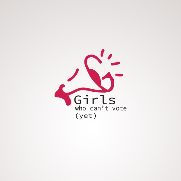 Girls who can' t vote yet