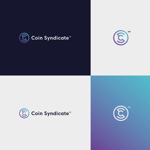 Logo for Coin Syndicate Influencer Agency Design by Jinghis