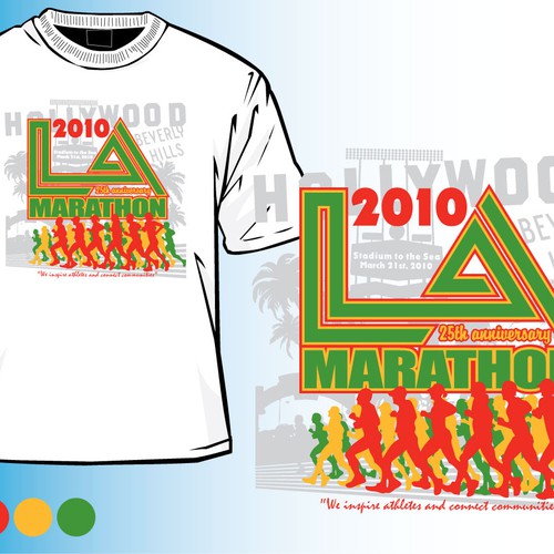 LA Marathon Design Competition Design by Thomas Ecker
