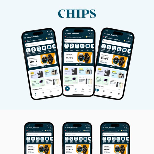 E-commerce Mobile UI/UX Design by thedei